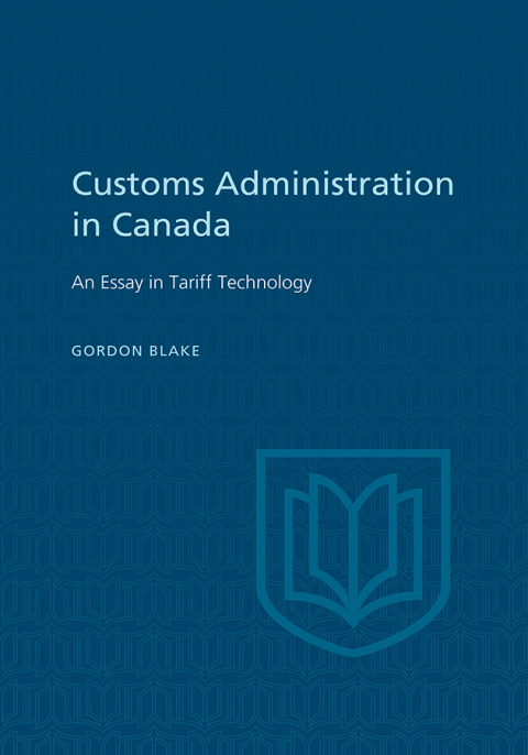 Cover image for book Customs Administration in Canada