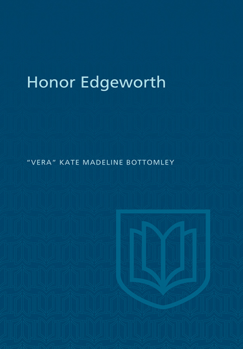 Cover image for book Honor Edgeworth