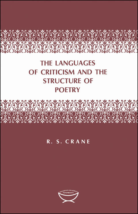 Cover image for book The Languages of Criticism and the Structure of Poetry