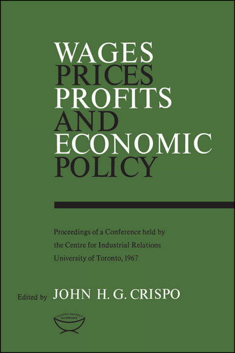 Cover image for book Wages, Prices, Profits, and Economic Policy