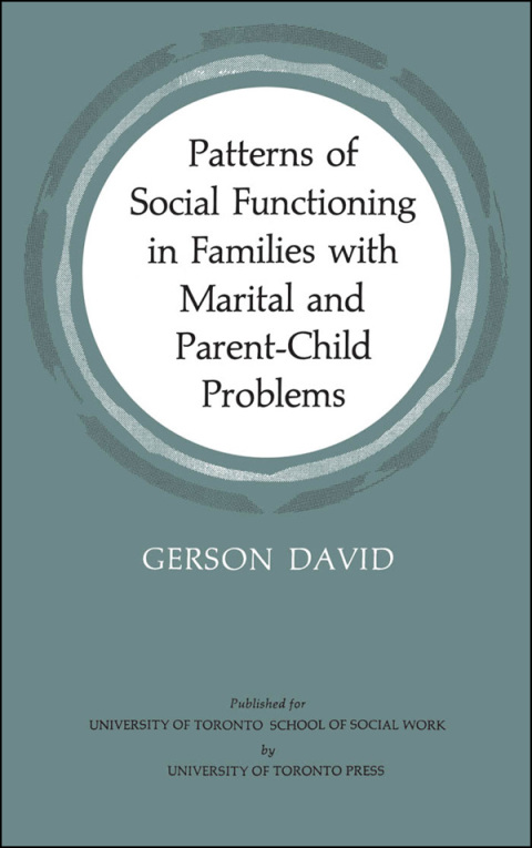Cover image for book Patterns of Social Functioning in Families with Marital and Parent-Child Problems