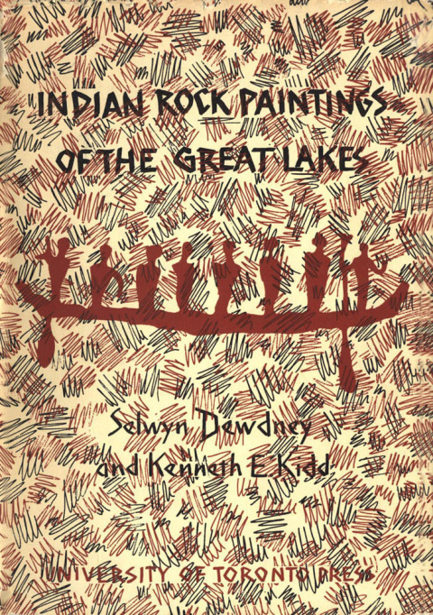Cover image for book Indian Rock Paintings of the Great Lakes
