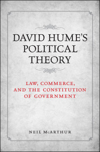 David Hume's Political Theory 1st Edition | 9781442631441 ...