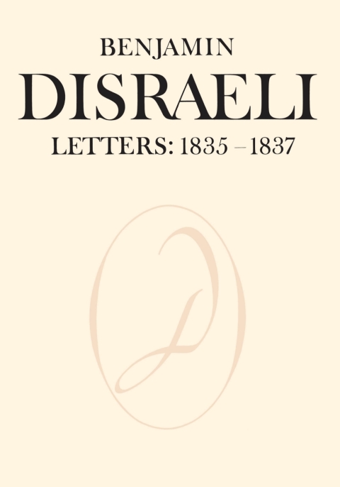 Cover image for book Benjamin Disraeli Letters