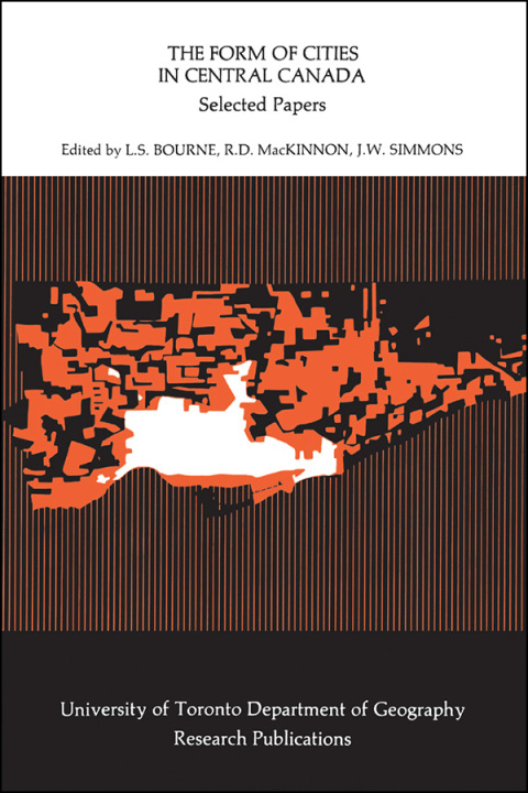 Cover image for book The Form of Cities in Central Canada