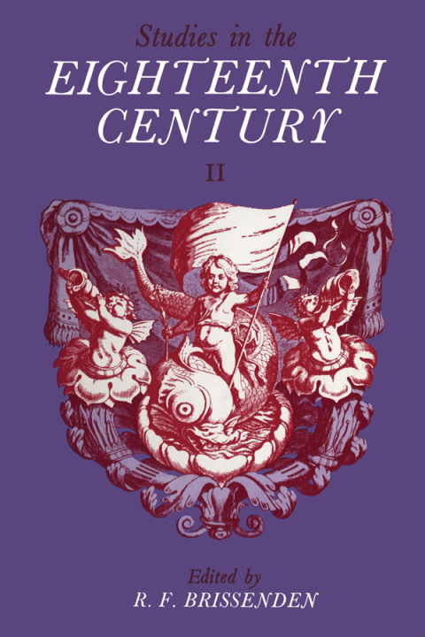 Cover image for book Studies in the Eighteenth Century II