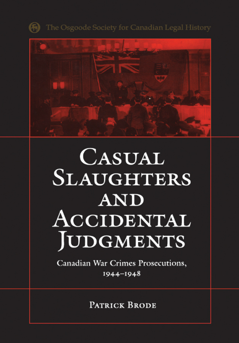 Cover image for book Casual Slaughters and Accidental Judgments