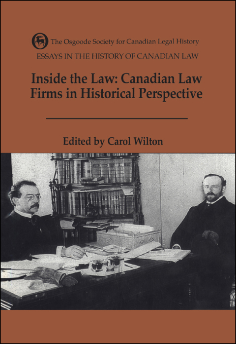 Cover image for book Inside the Law