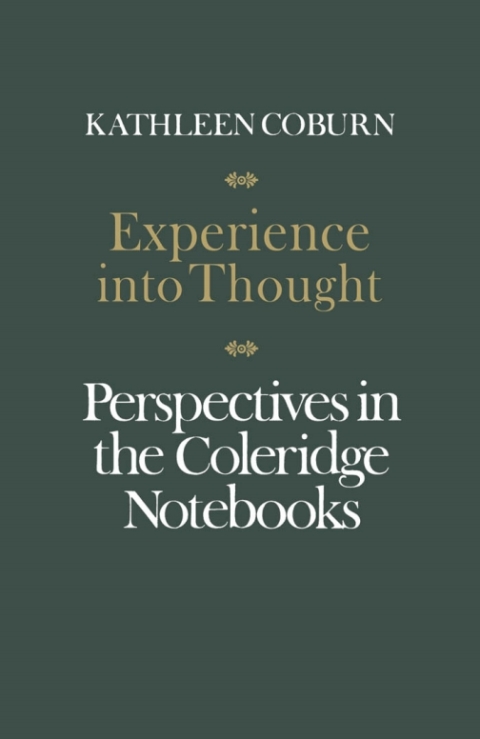 Cover image for book Experience into Thought