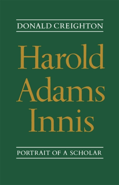 Cover image for book Harold Adams Innis