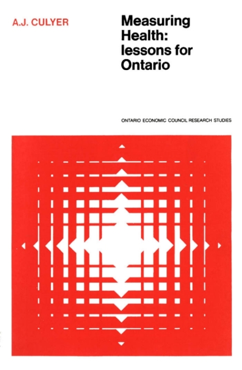 Cover image for book Measuring Health