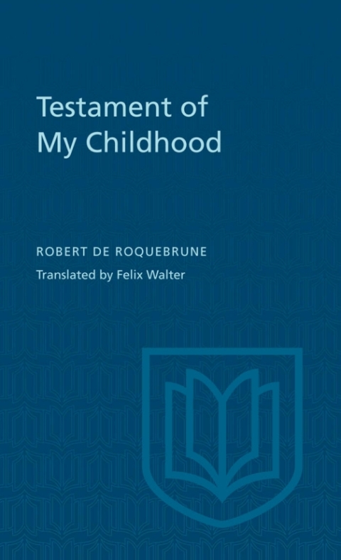 Cover image for book Testament of My Childhood
