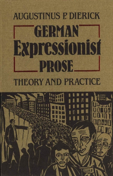 Cover image for book German Expressionist Prose