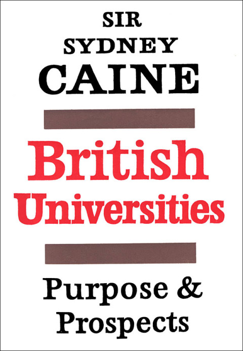 Cover image for book British Universities