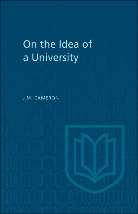 Cover image for book On the Idea of a University