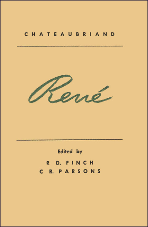 Cover image for book René