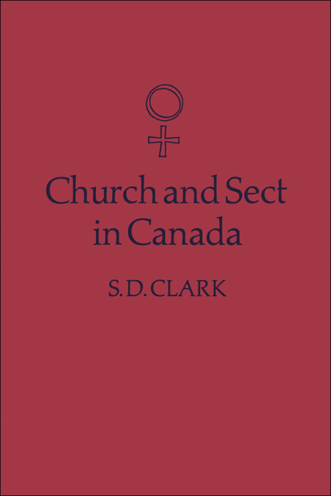 Cover image for book Church and Sect in Canada
