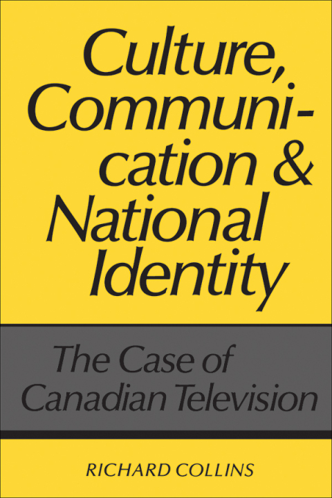 Cover image for book Culture, Communication and National Identity