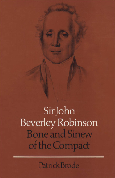 Cover image for book Sir John Beverley Robinson