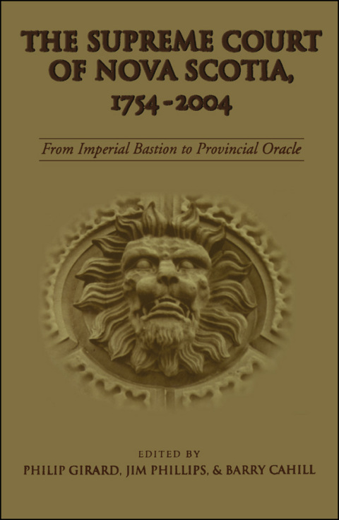 Cover image for book The Supreme Court of Nova Scotia, 1754-2004