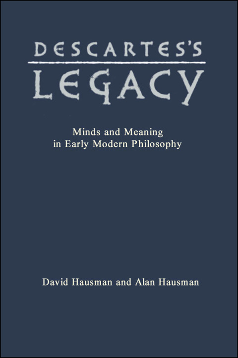 Cover image for book Descartes's Legacy