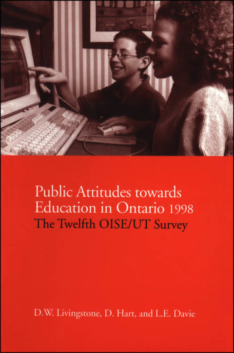 Cover image for book Public Attitudes Towards Education in Ontario 1998