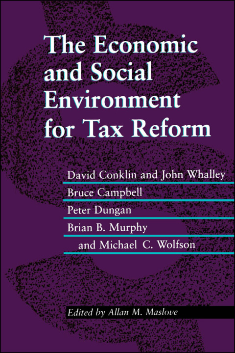 Cover image for book The Economic and Social Environment for Tax Reform
