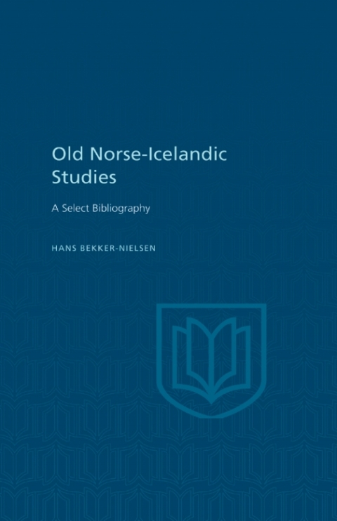 Cover image for book Old Norse-Icelandic Studies
