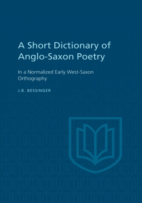 Cover image for book A Short Dictionary of Anglo-Saxon Poetry