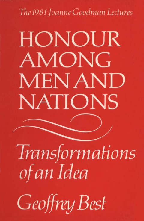 Cover image for book Honour Among Men and Nations