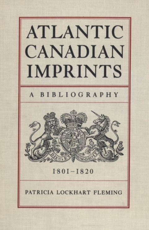 Cover image for book Atlantic Canadian Imprints