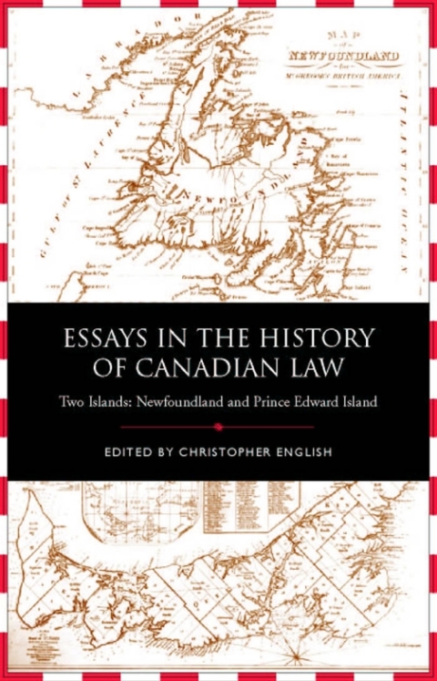 Cover image for book Essays in the History of Canadian Law