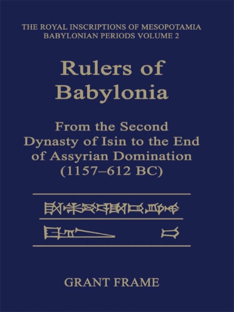 Cover image for book Rulers of  Babylonia