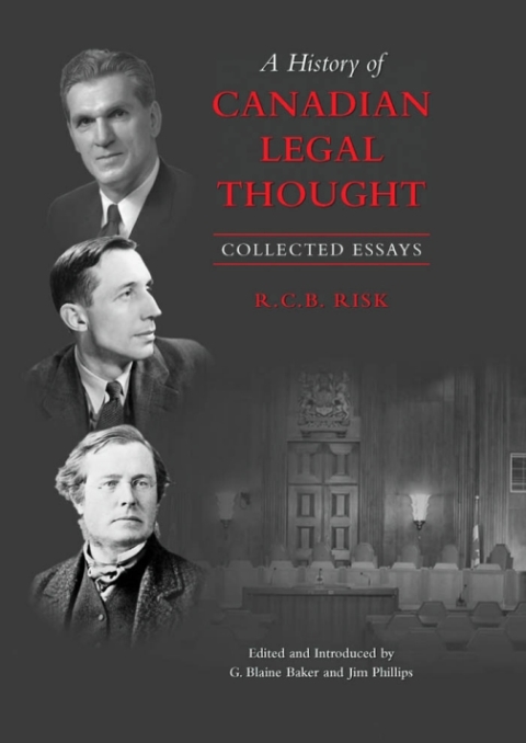 Cover image for book A History of Canadian Legal Thought
