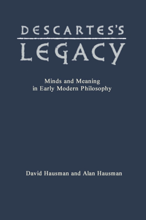 Cover image for book Descartes's Legacy