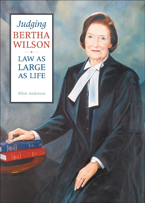 Cover image for book Judging Bertha Wilson