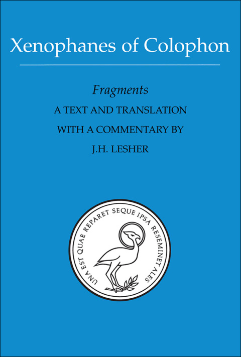 Cover image for book Xenophanes of Colophon