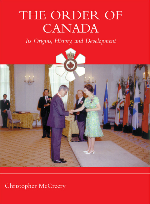 Cover image for book The Order of Canada