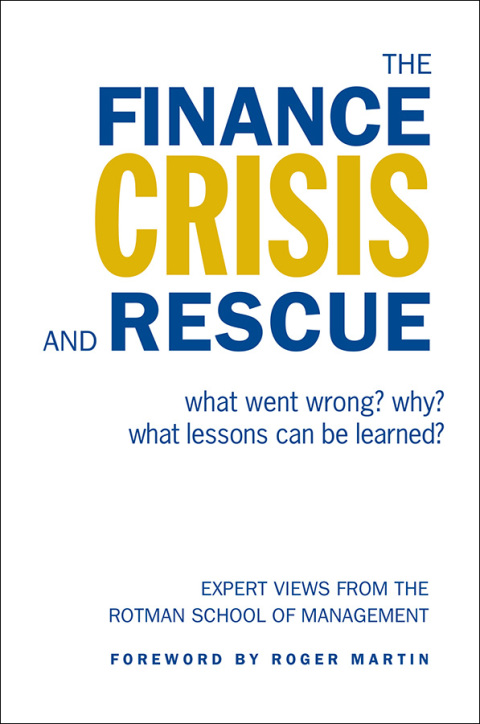 Cover image for book The Finance Crisis and Rescue