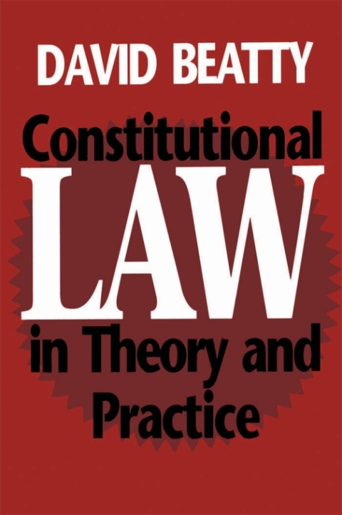 Cover image for book Constitutional Law in Theory and Practice