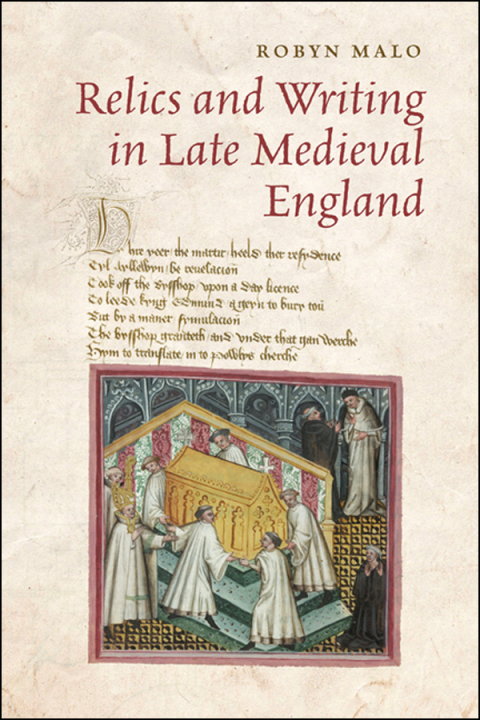 Cover image for book Relics and Writing in Late Medieval England