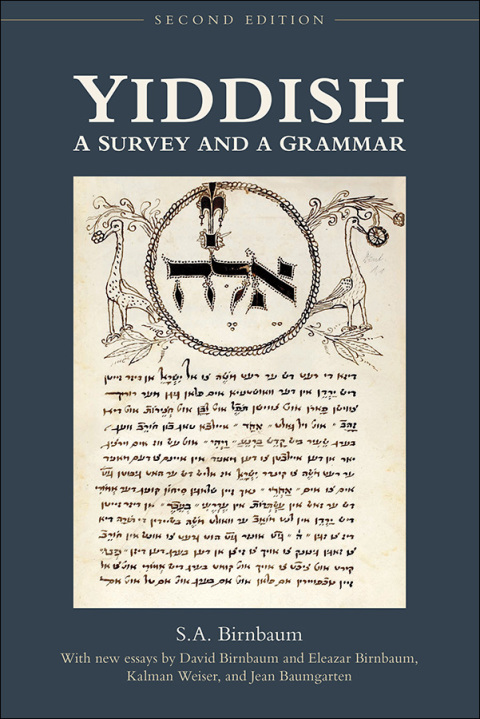 Cover image for book Yiddish