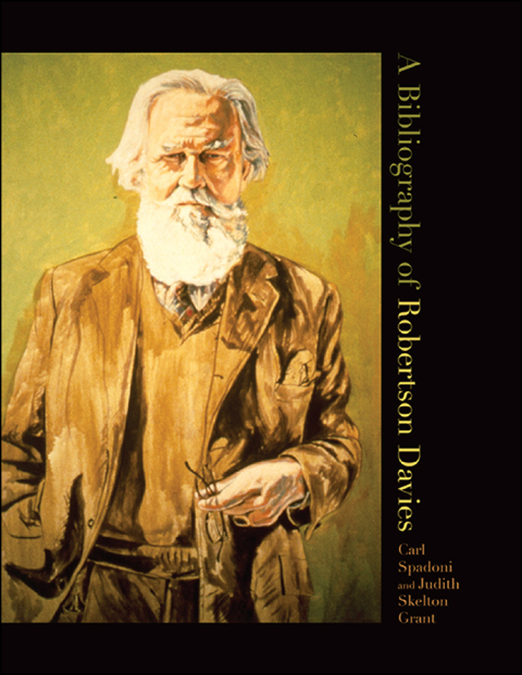 Cover image for book A Bibliography of  Robertson Davies