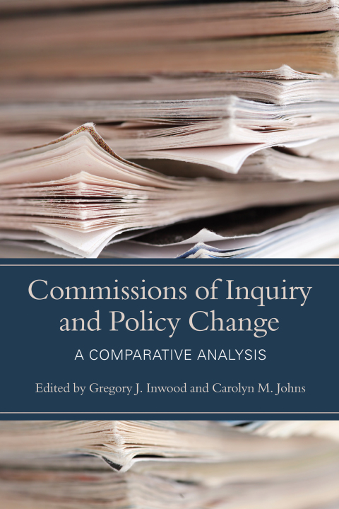 Cover image for book Commissions of Inquiry and Policy Change