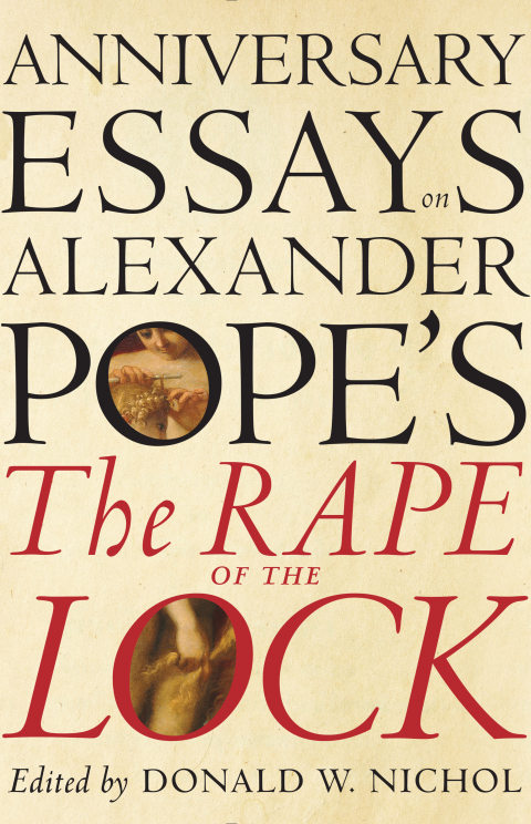 Cover image for book Anniversary Essays on Alexander Pope's 'The Rape of the Lock'