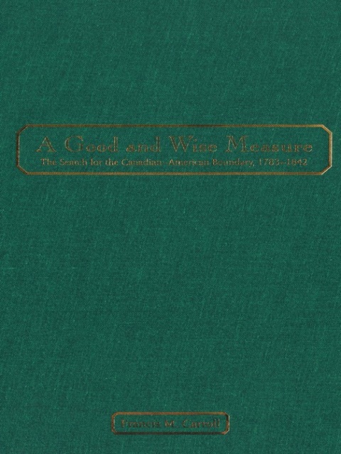 Cover image for book A Good and Wise Measure