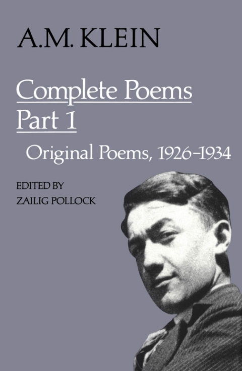 Cover image for book A.M. Klein: Complete Poems