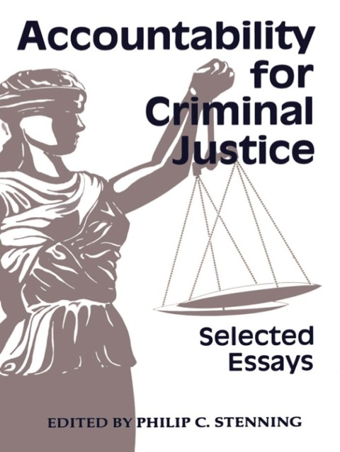 Cover image for book Accountability for Criminal Justice