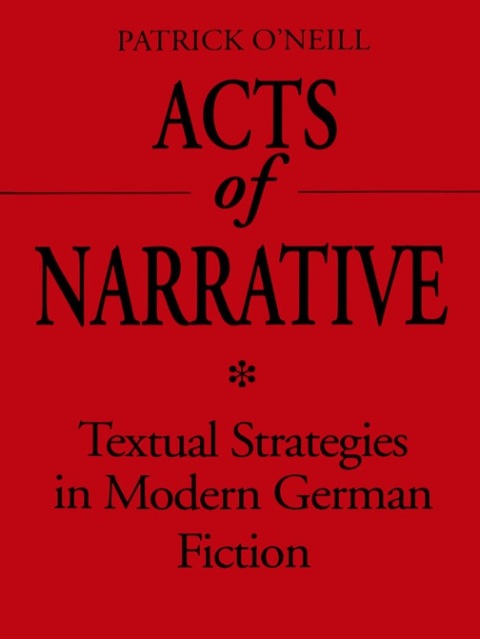 Cover image for book Acts of Narrative