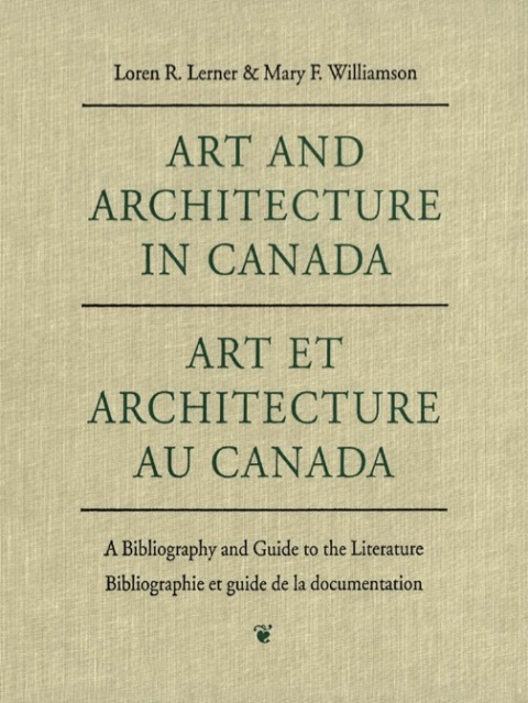 Cover image for book Art and Architecture in Canada